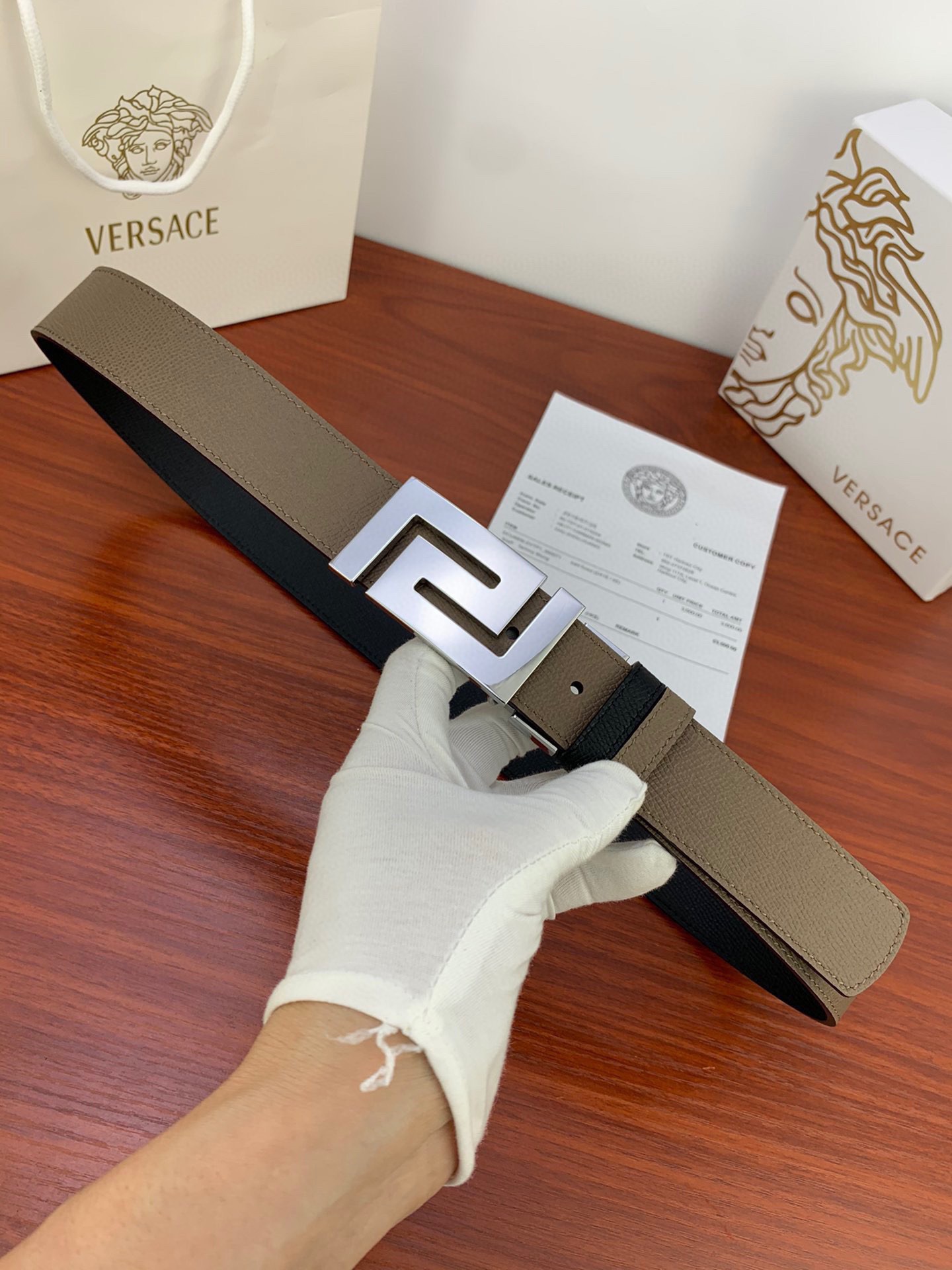 V*ersace Belts Top Quality 35MM