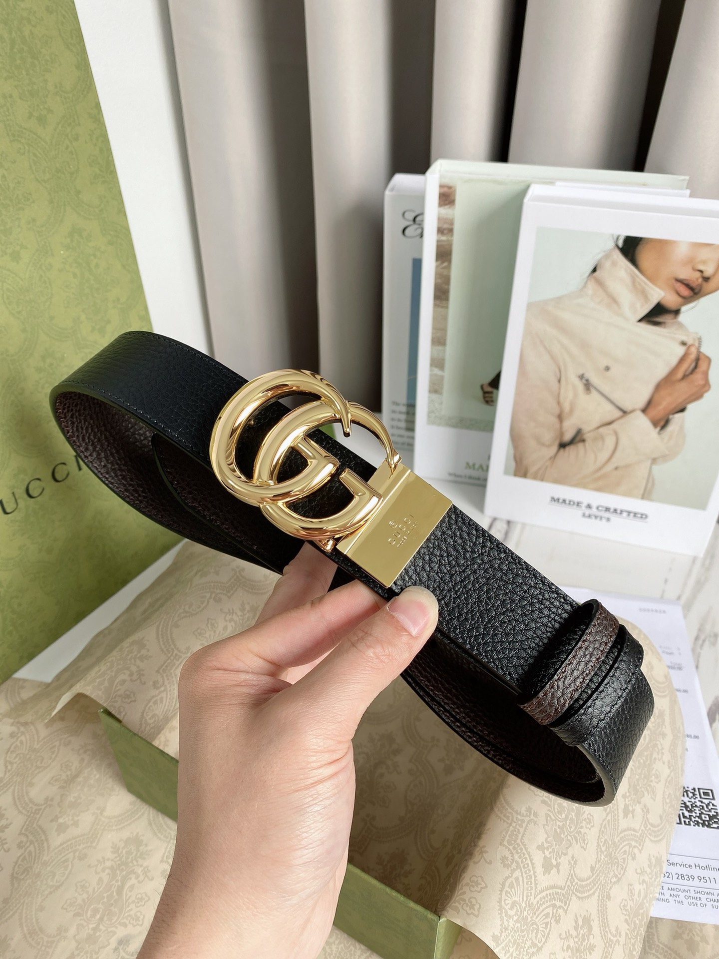 G*ucci Belts Top Quality 38MM