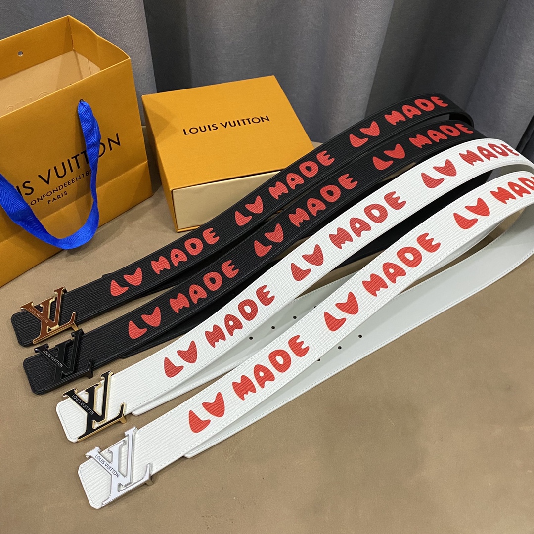 L*ouis V*uitton Belts Top Quality 40MM