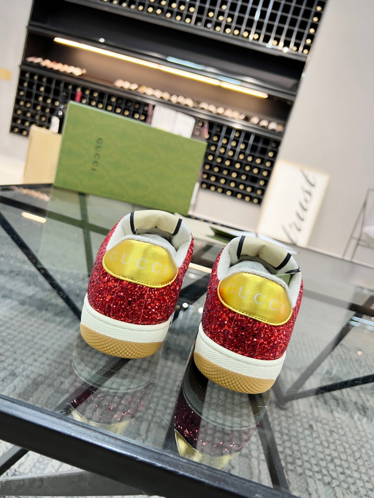 Men Women G*ucci Top Sneaker