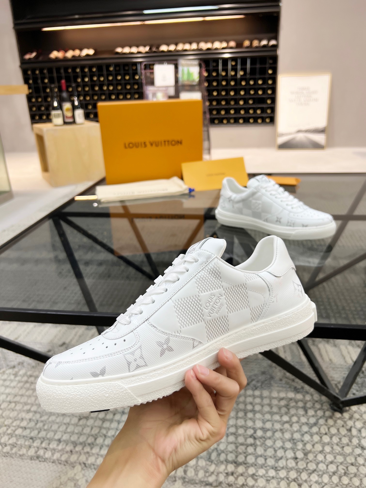 Men L*ouis V*uitton Top Sneaker