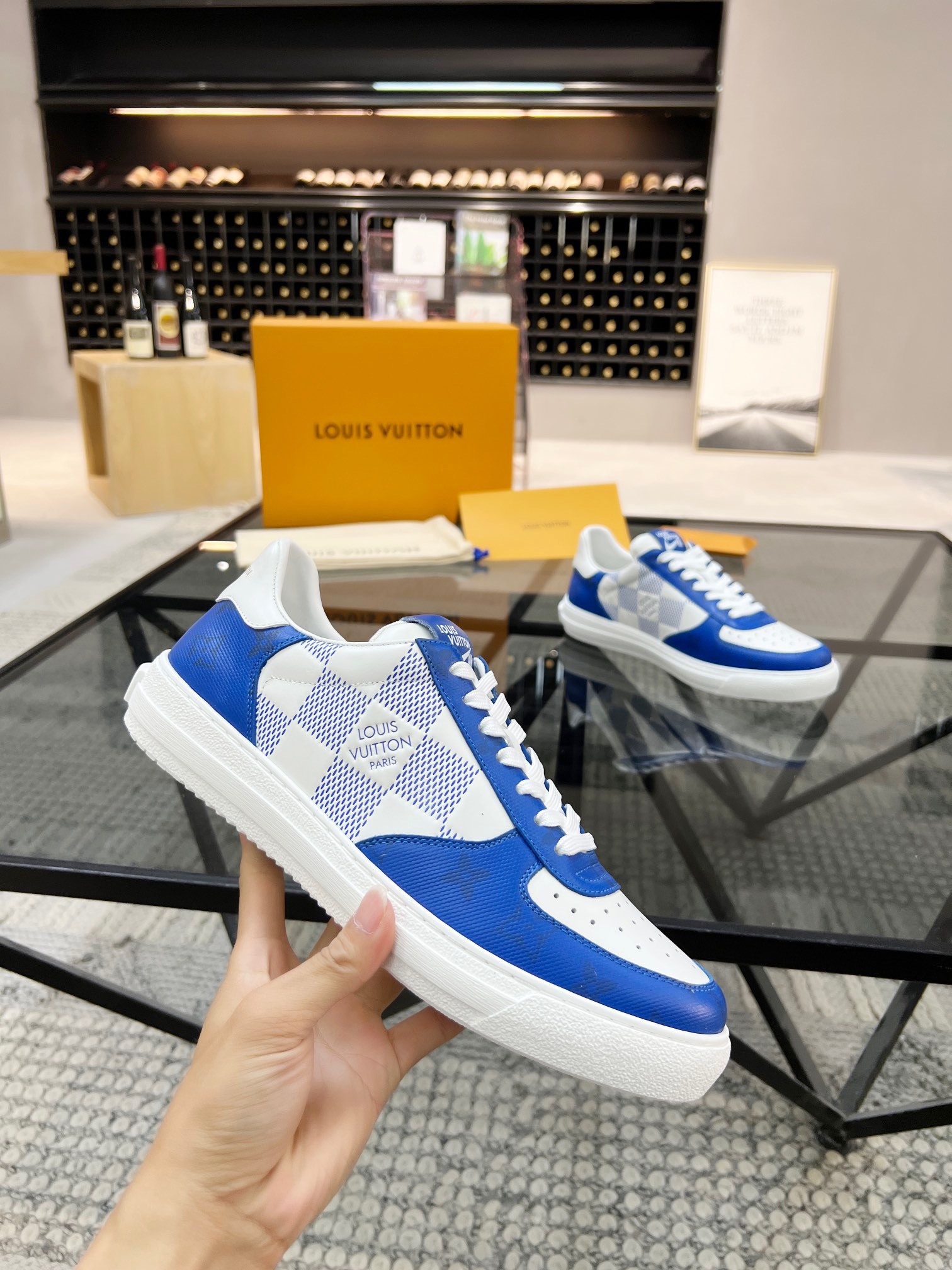 Men L*ouis V*uitton Top Sneaker