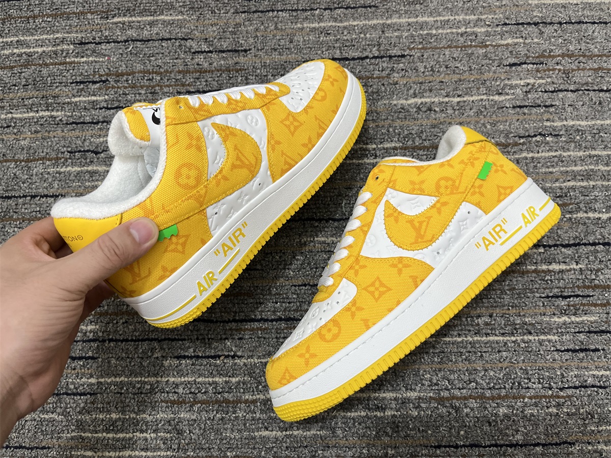 from Men L*ouis V*uitton nike air force 1 Top Sneakers