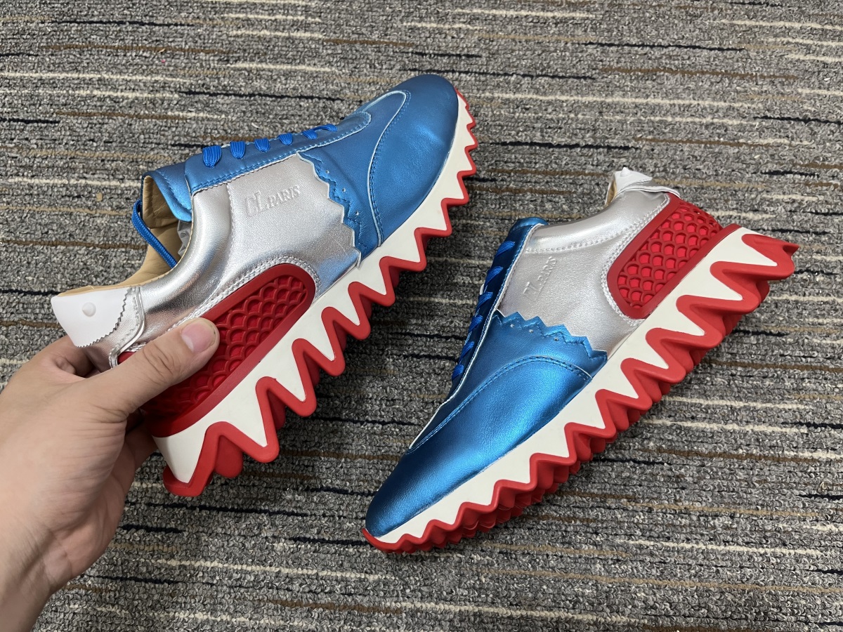 Men Women C*hristian L*ouboutin Top Sneakers