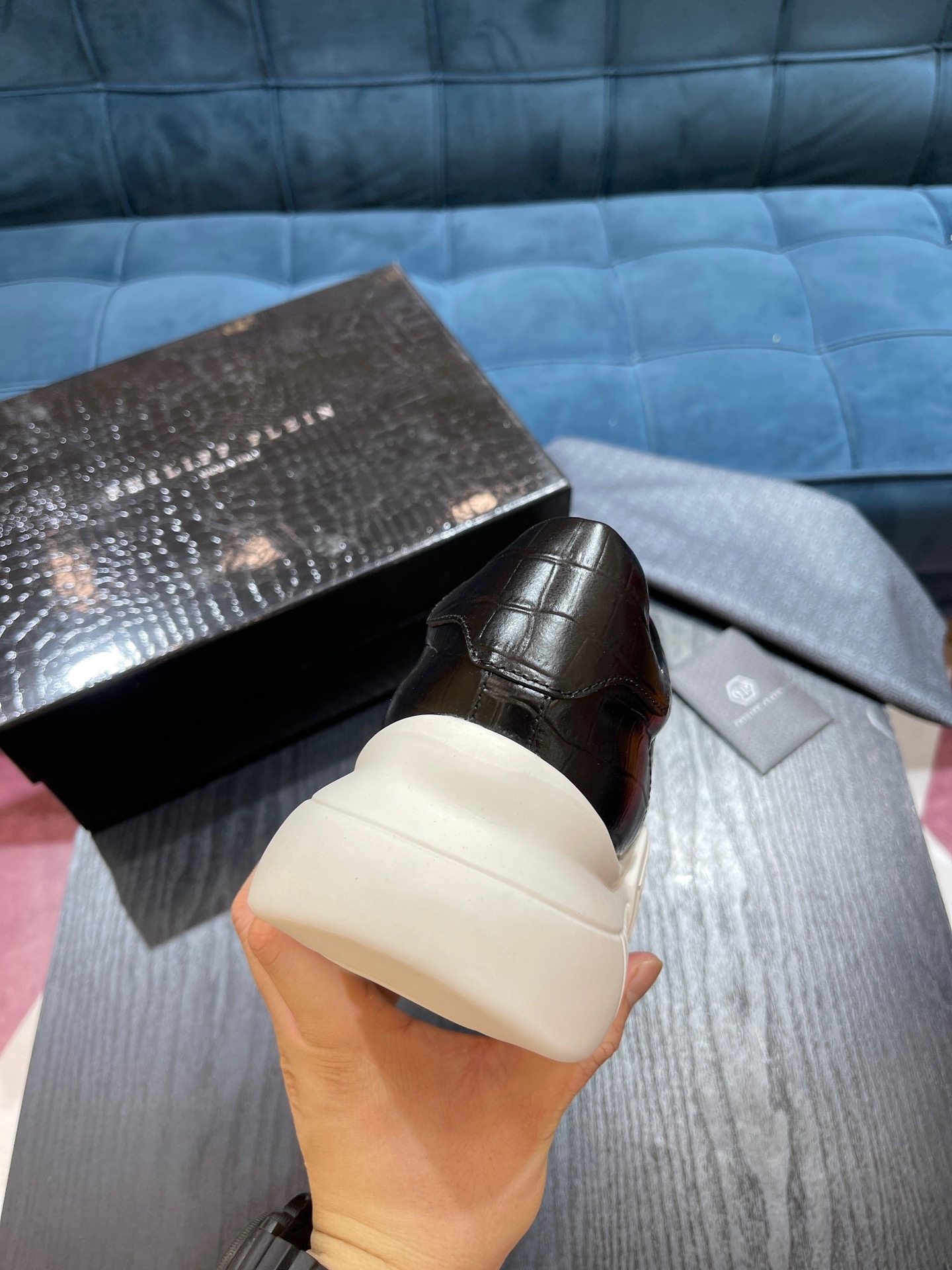 Men P*hilipp P*lein Top Sneaker