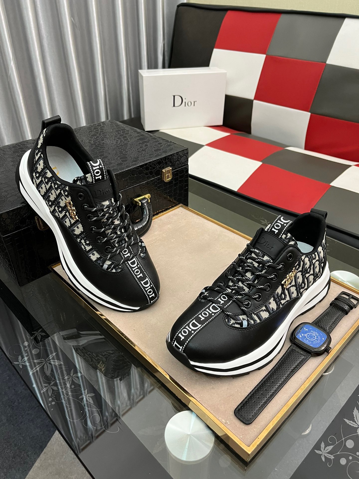 Men D*ior b30 Top Sneaker