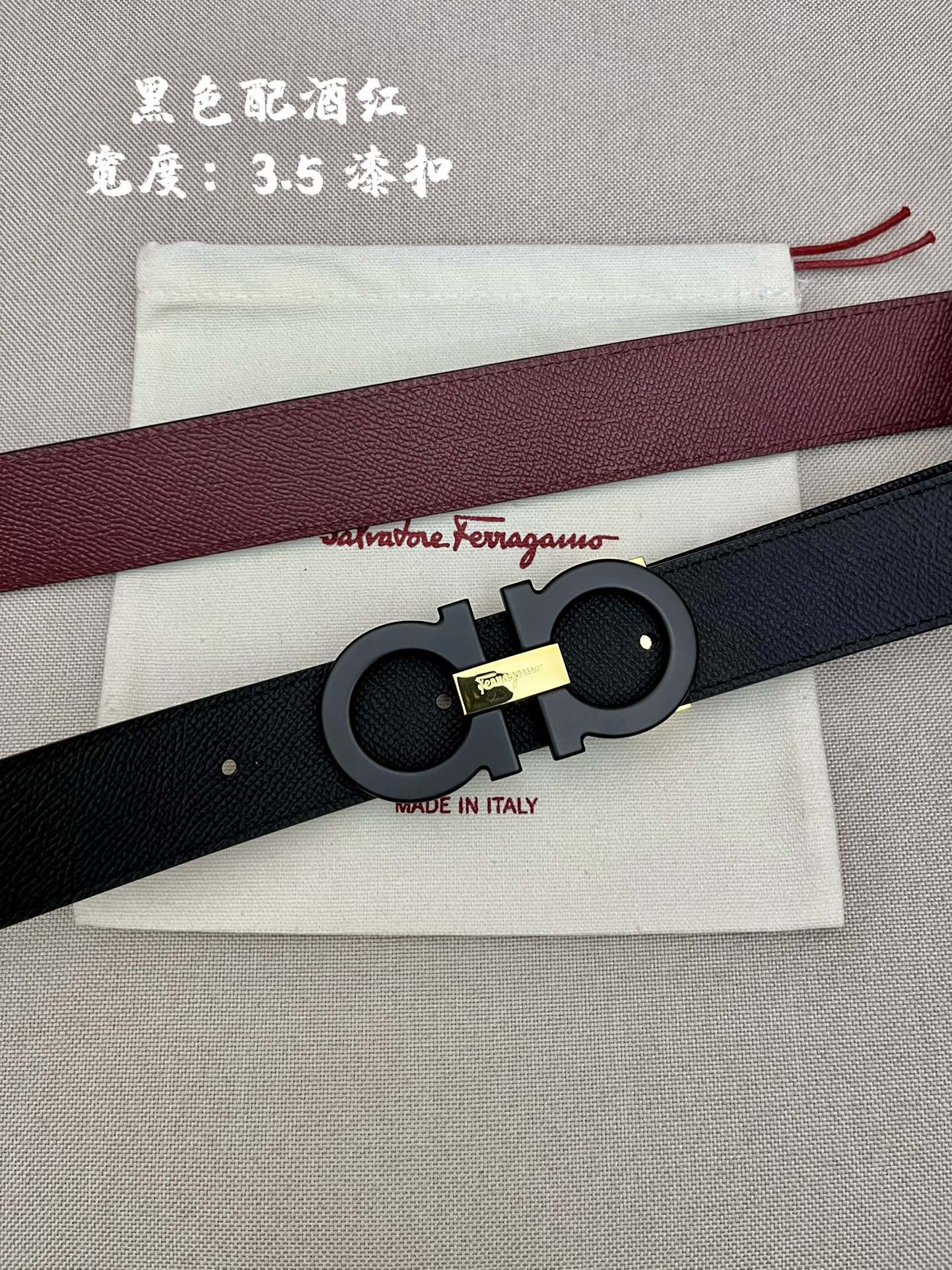 F*erragamo Belts Top Quality 35MM