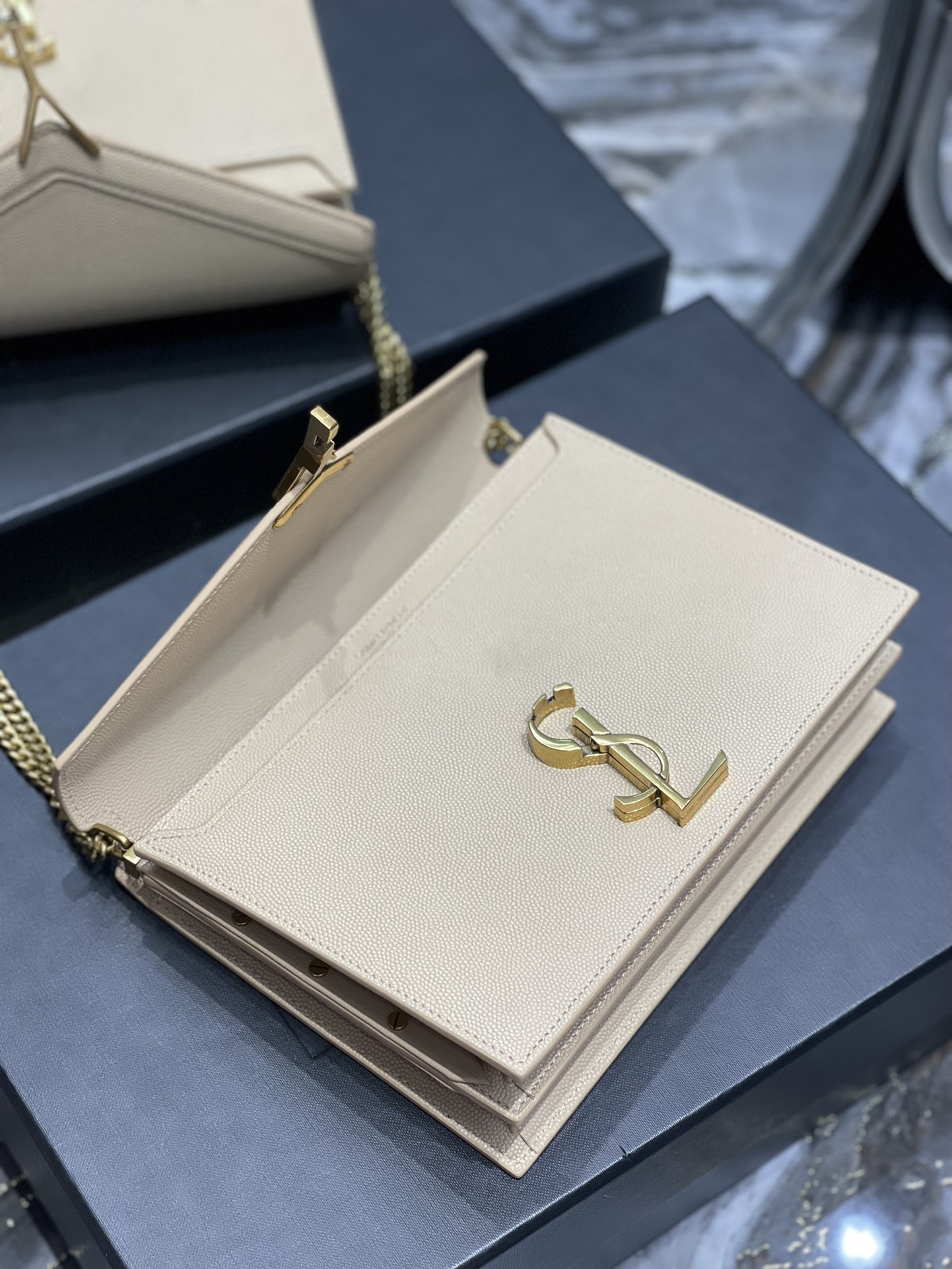 Y*SL Top Bag 22*16.5*5.5cm