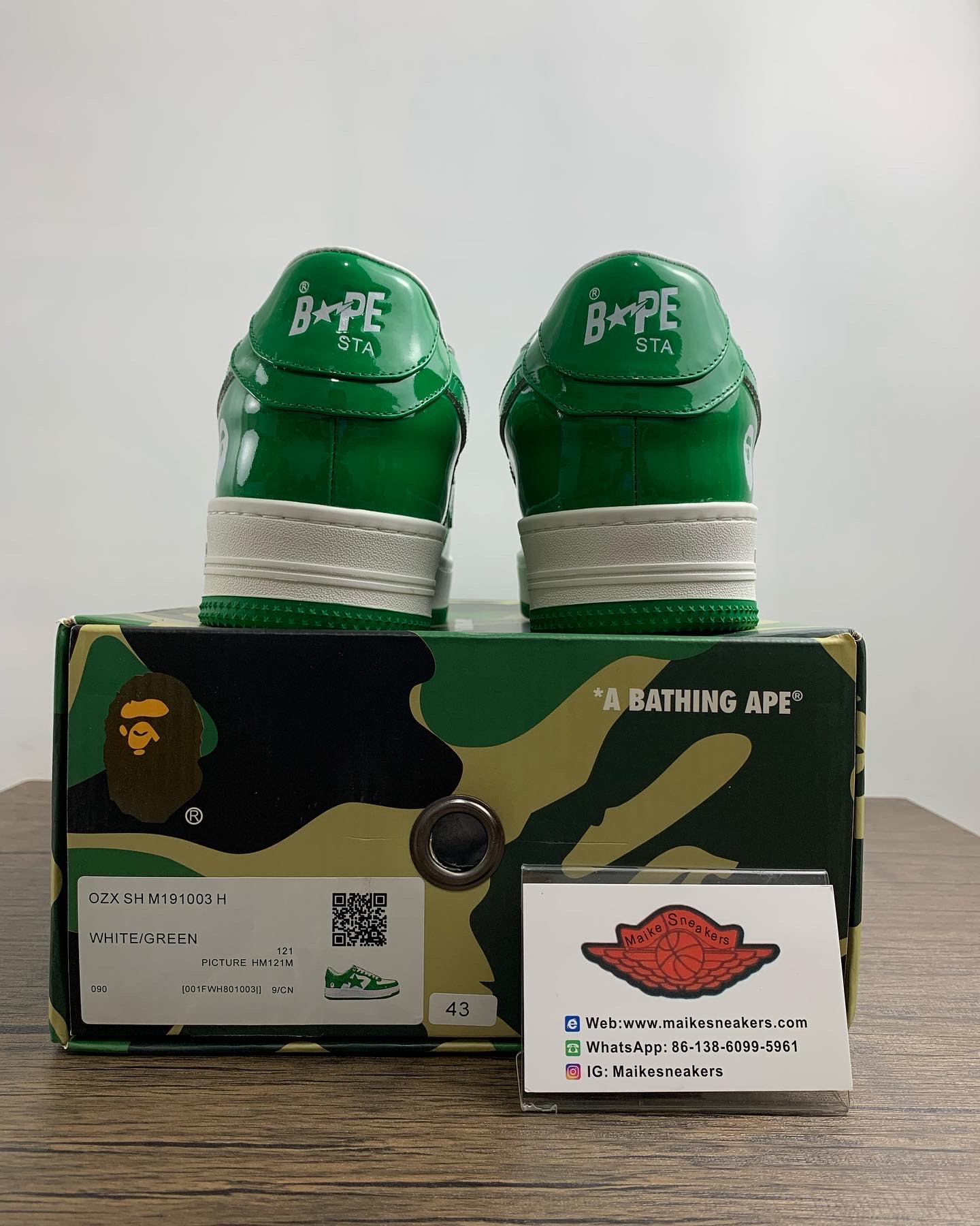 Men Women B*ape Top Sneaker