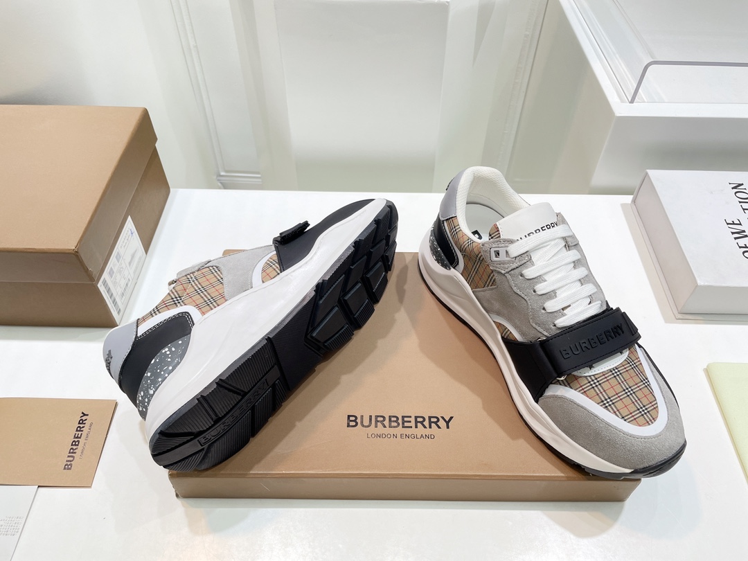 Men Women B*rberry Sneaker