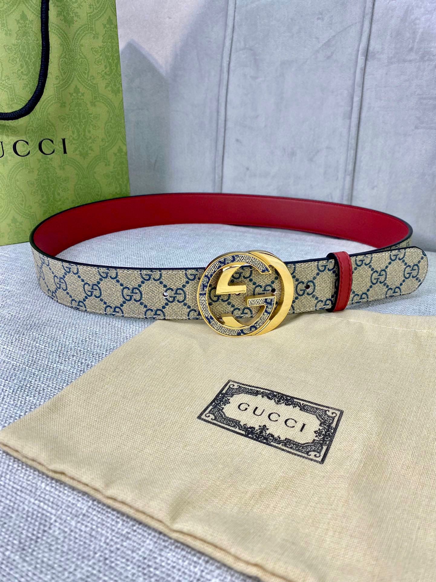 G*ucci Belts Top Quality 40MM
