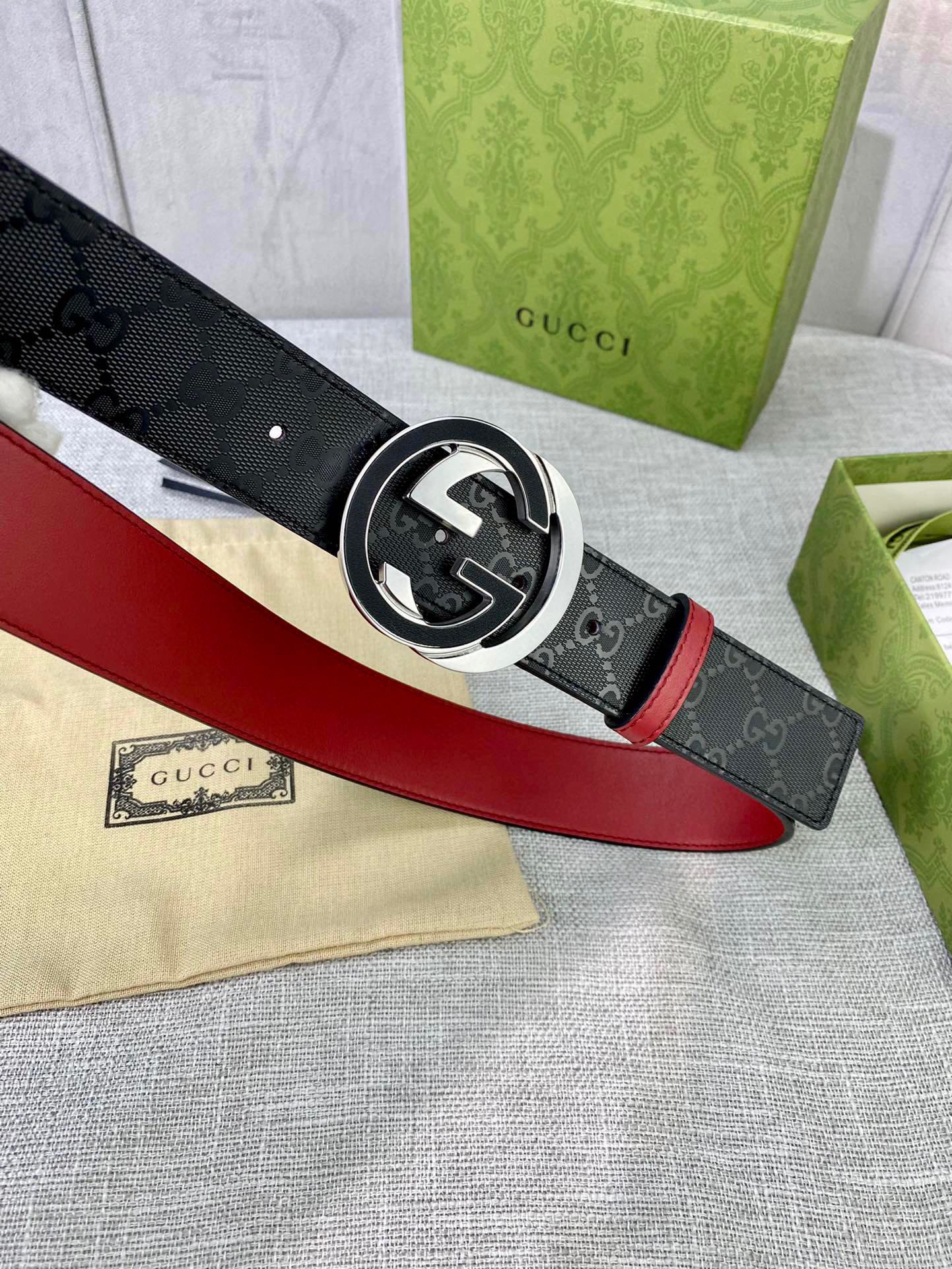 G*ucci Belts Top Quality 40MM