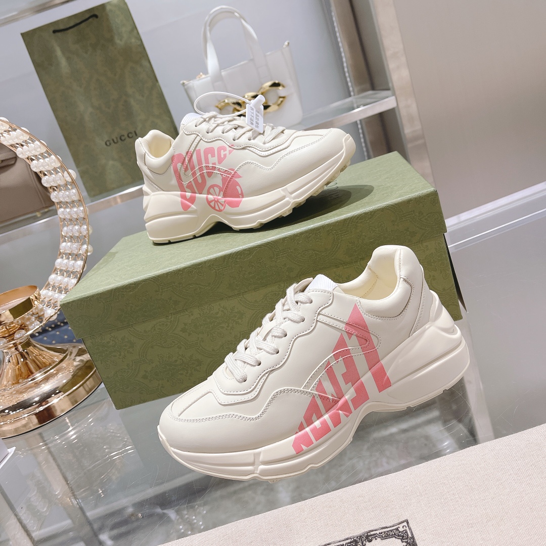 Men Women G*ucci Top Sneaker