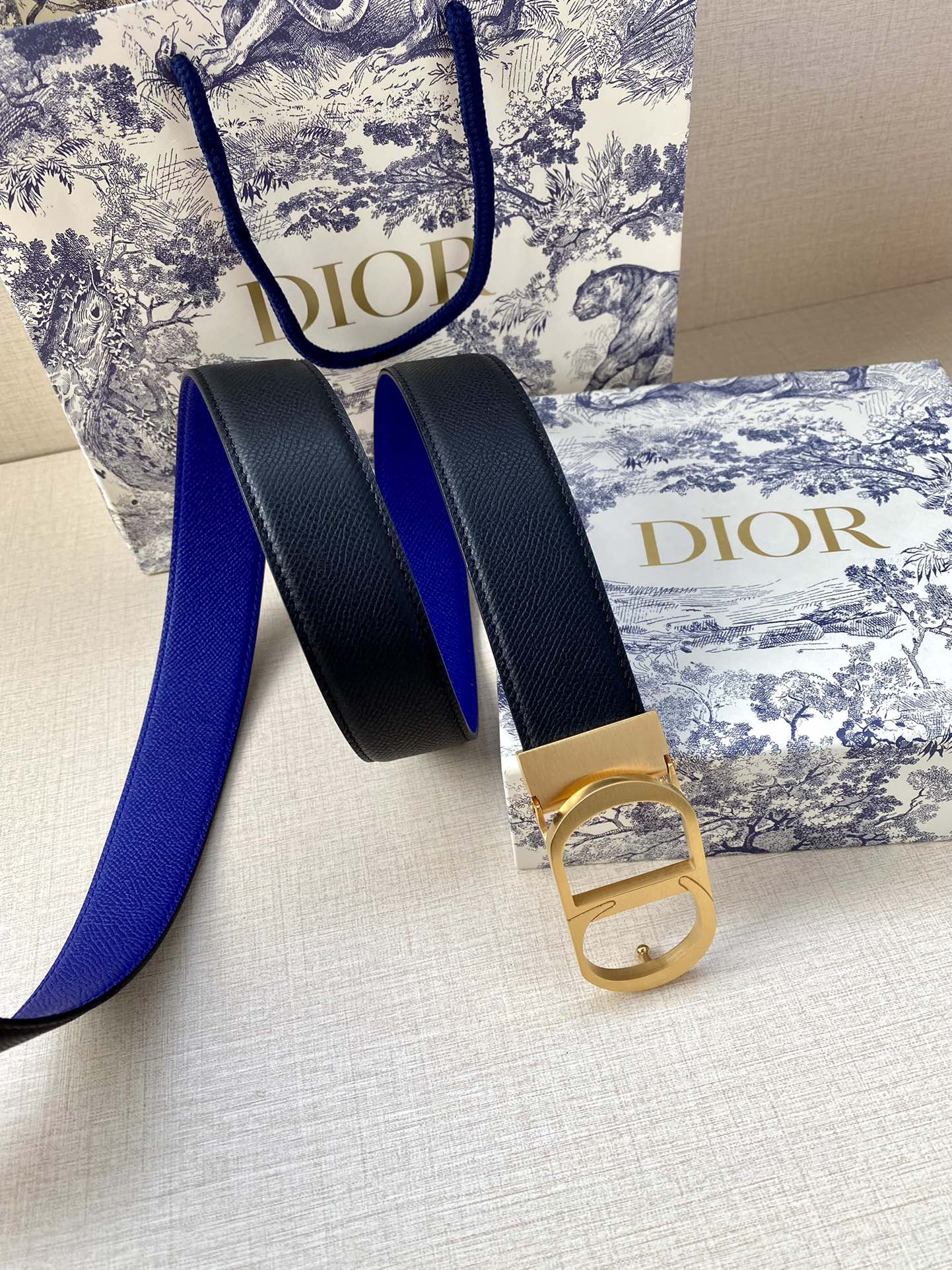 D*ior Belts Top Quality 35MM