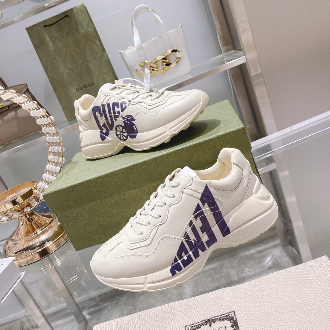 Men Women G*ucci Top Sneaker