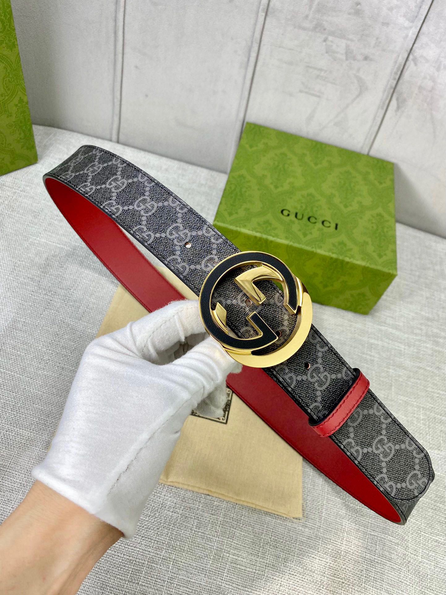 G*ucci Belts Top Quality 40MM