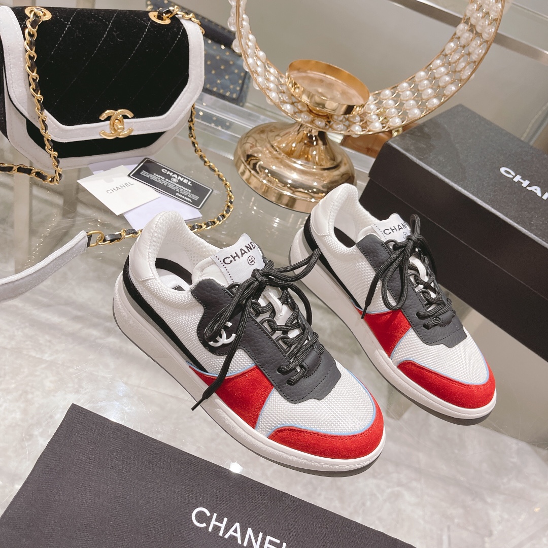 Women C*hanel Top Sneaker