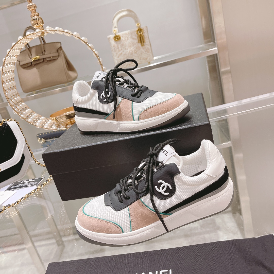 Women C*hanel Top Sneaker