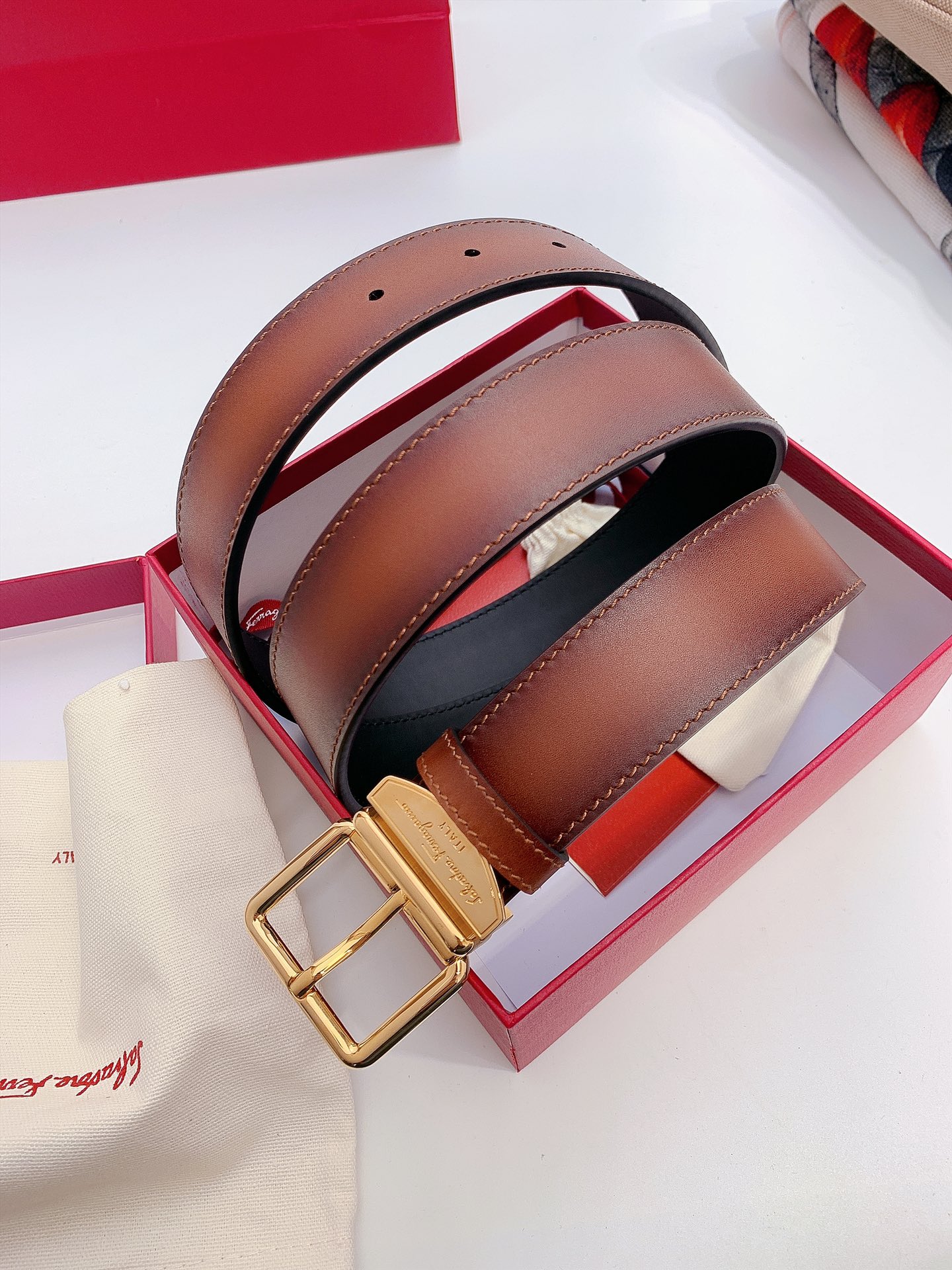 F*erragamo Belts Top Quality 35MM