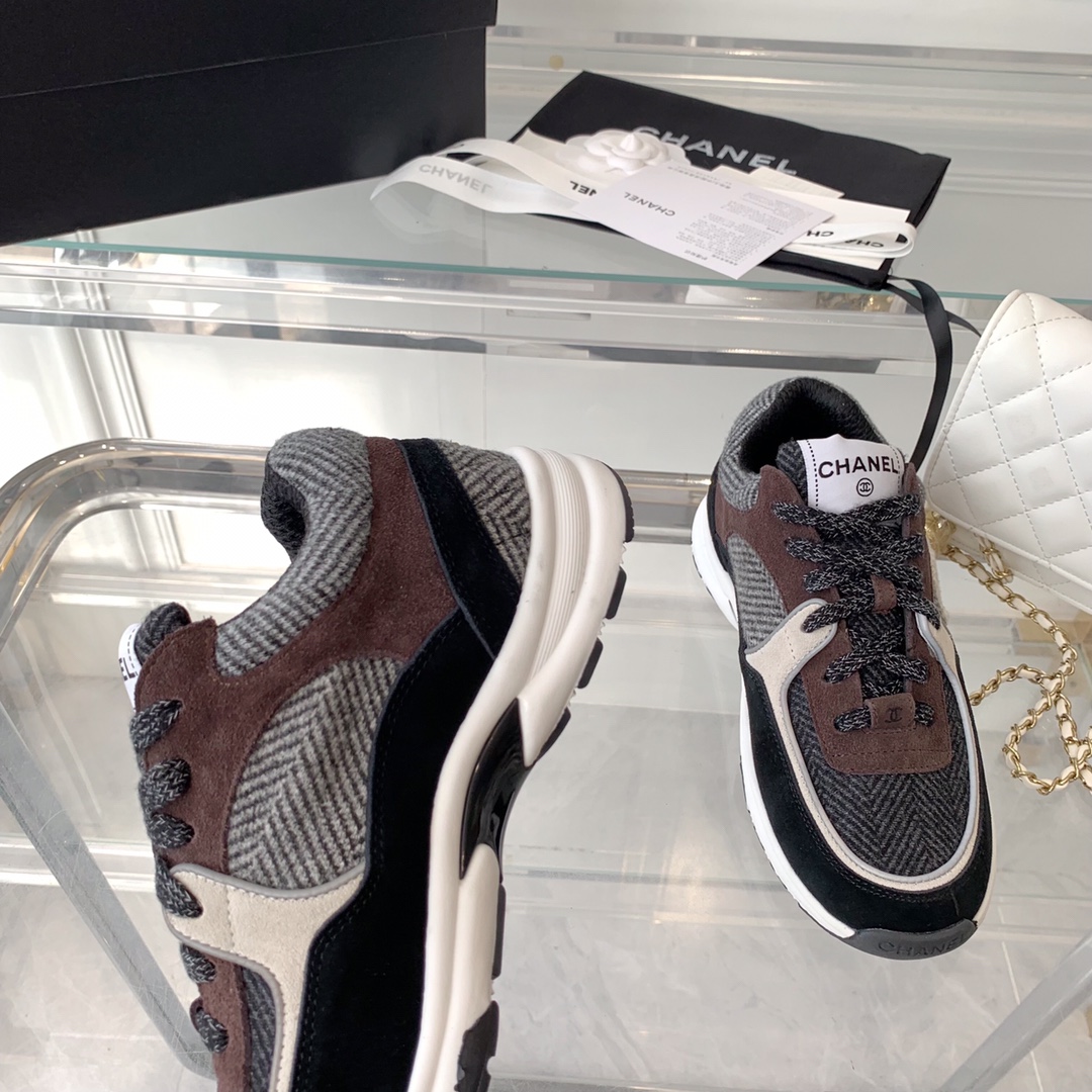 Women C*hanel Top Sneaker