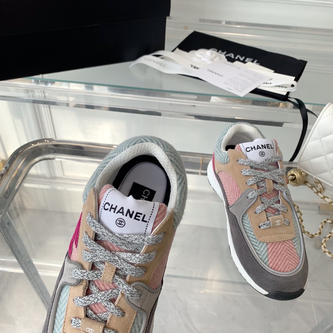 Women C*hanel Top Sneaker