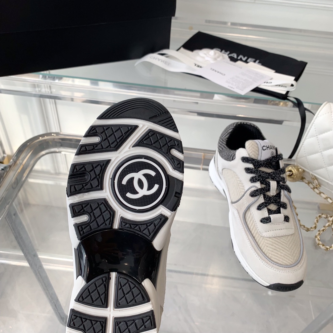 Women C*hanel Top Sneaker