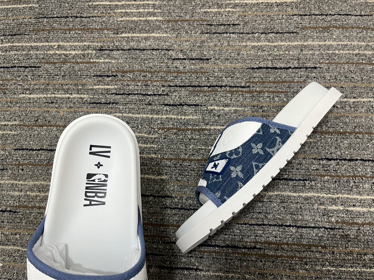 Men L*ouis V*uitton Top Slippers