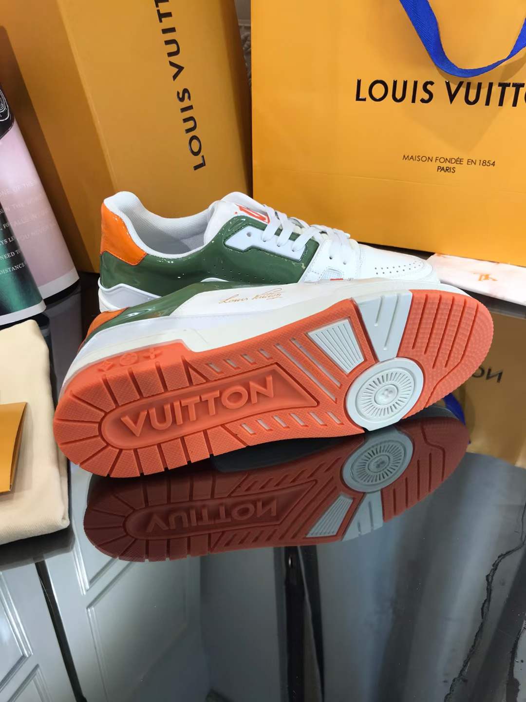 Men Women L*ouis V*uitton Top Sneakers