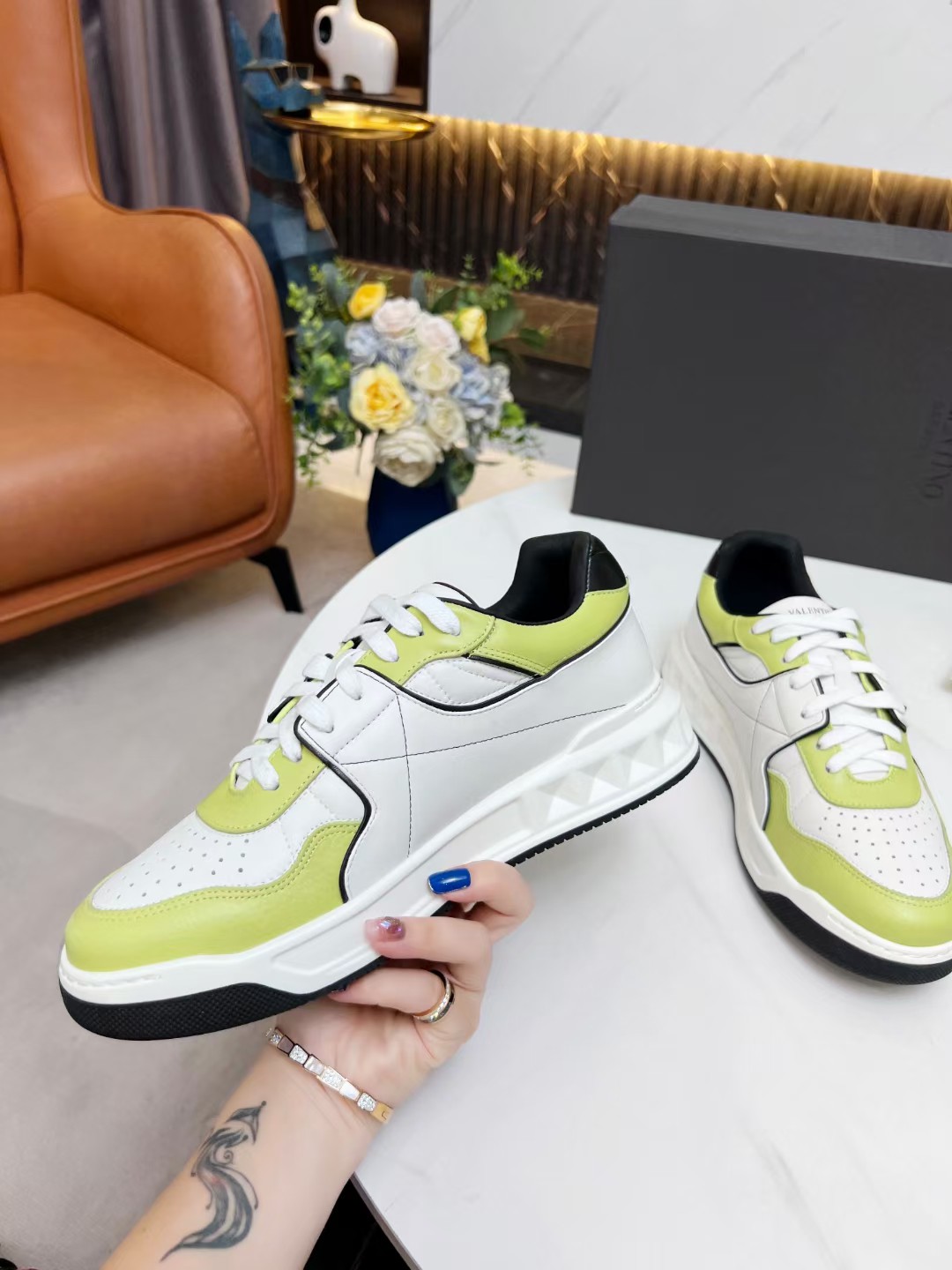Women Men V*alentino Sneakers Maikesneakers