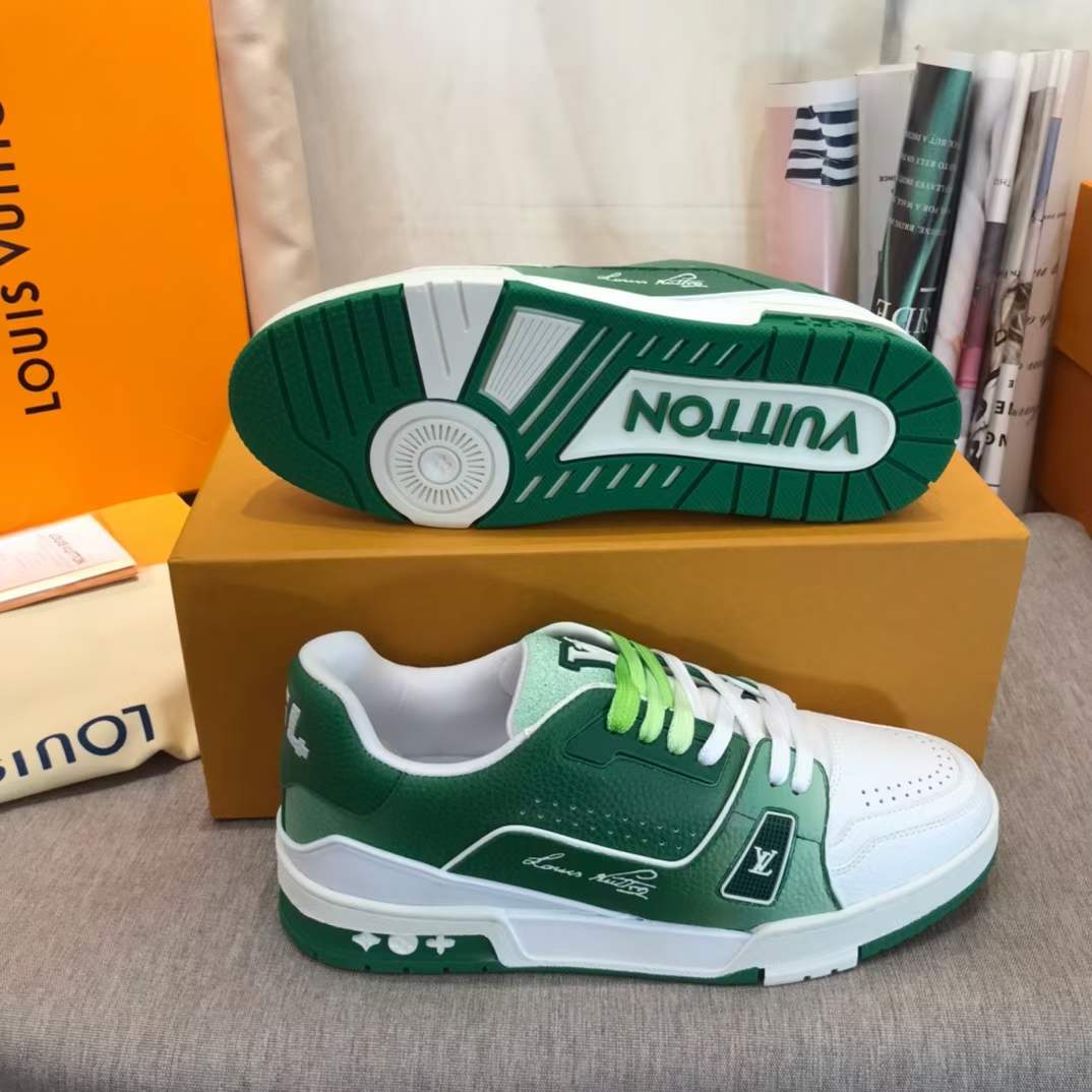 Men Women L*ouis V*uitton Top Sneakers