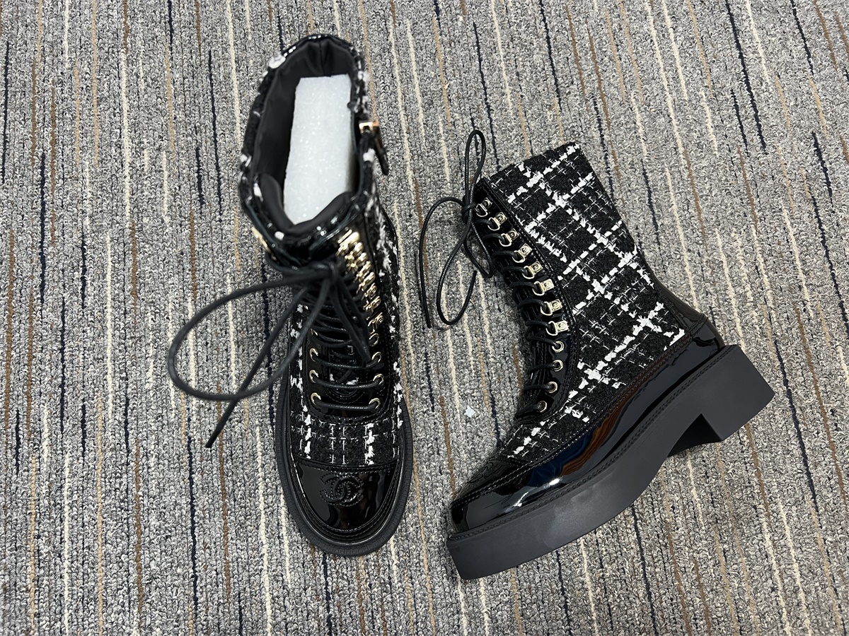 Women C*hanel Top Boots Maikesneakers