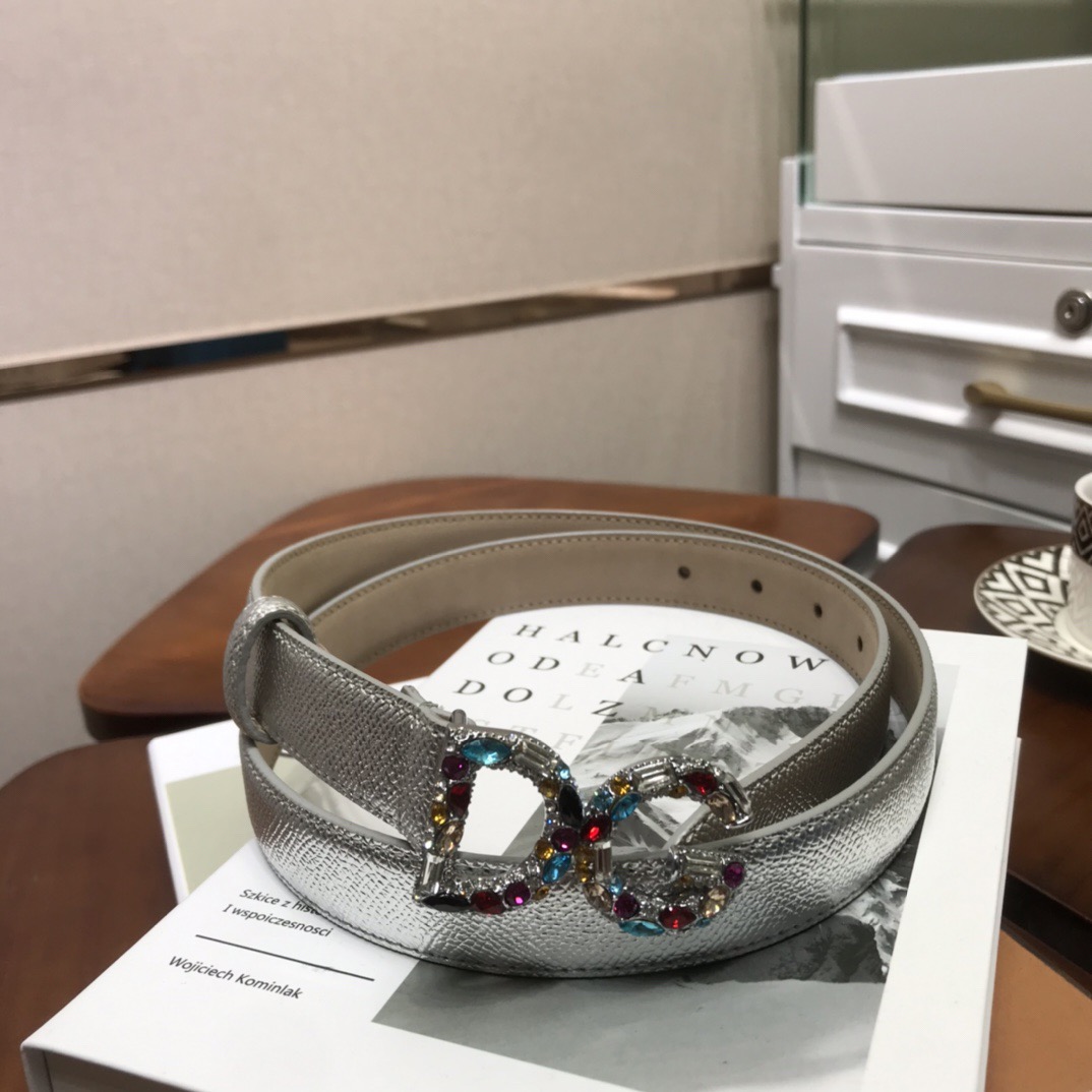 D&G Women Belts 25MM Maikesneakers