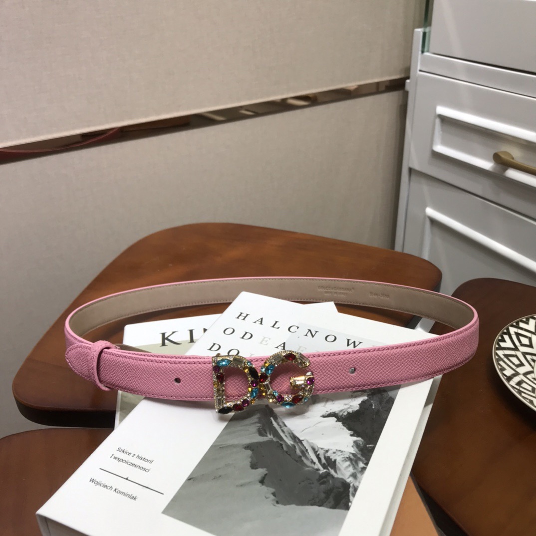 D&G Women Belts 25MM Maikesneakers