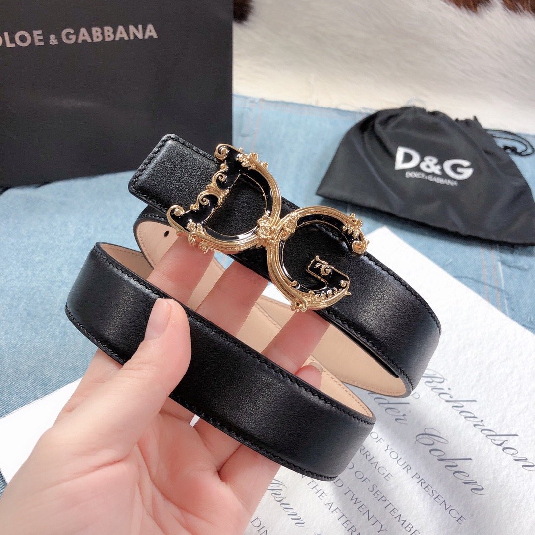 D&G Belts 30MM Maikesneakers