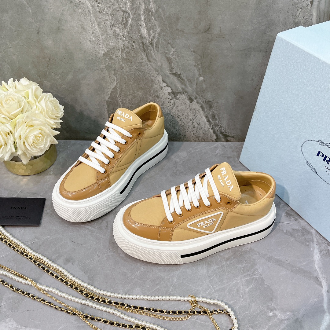 Men Women P*rada Top Sneaker ( )