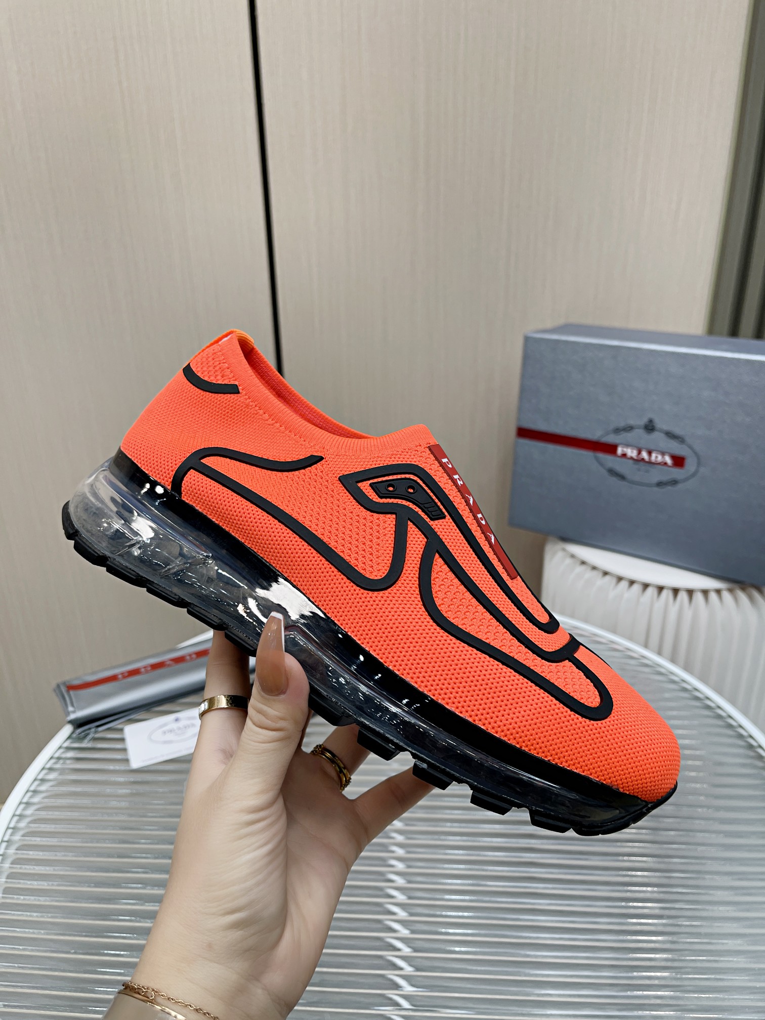 Men Women P*rada Top Sneaker （ ）