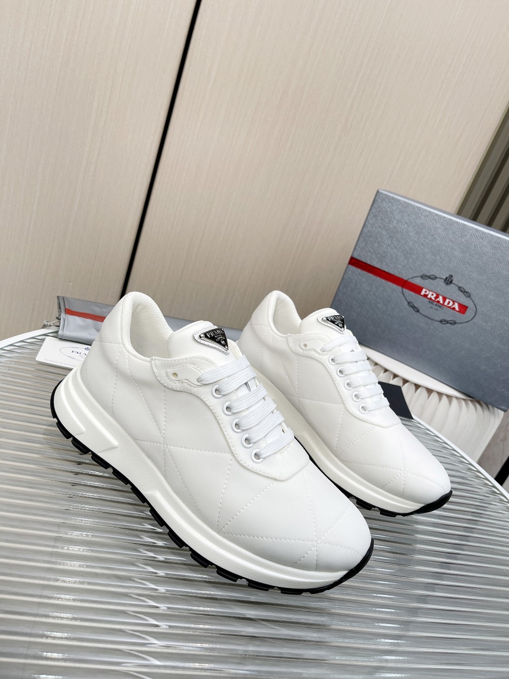 Men P*rada Top Sneaker （ ）