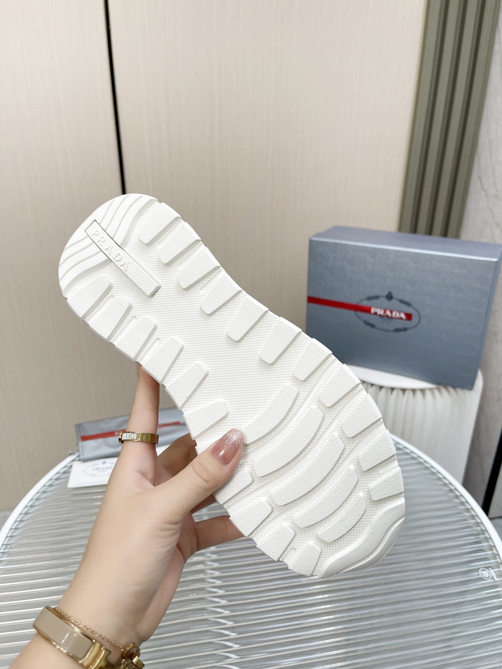 Men P*rada Top Sneaker （ ）