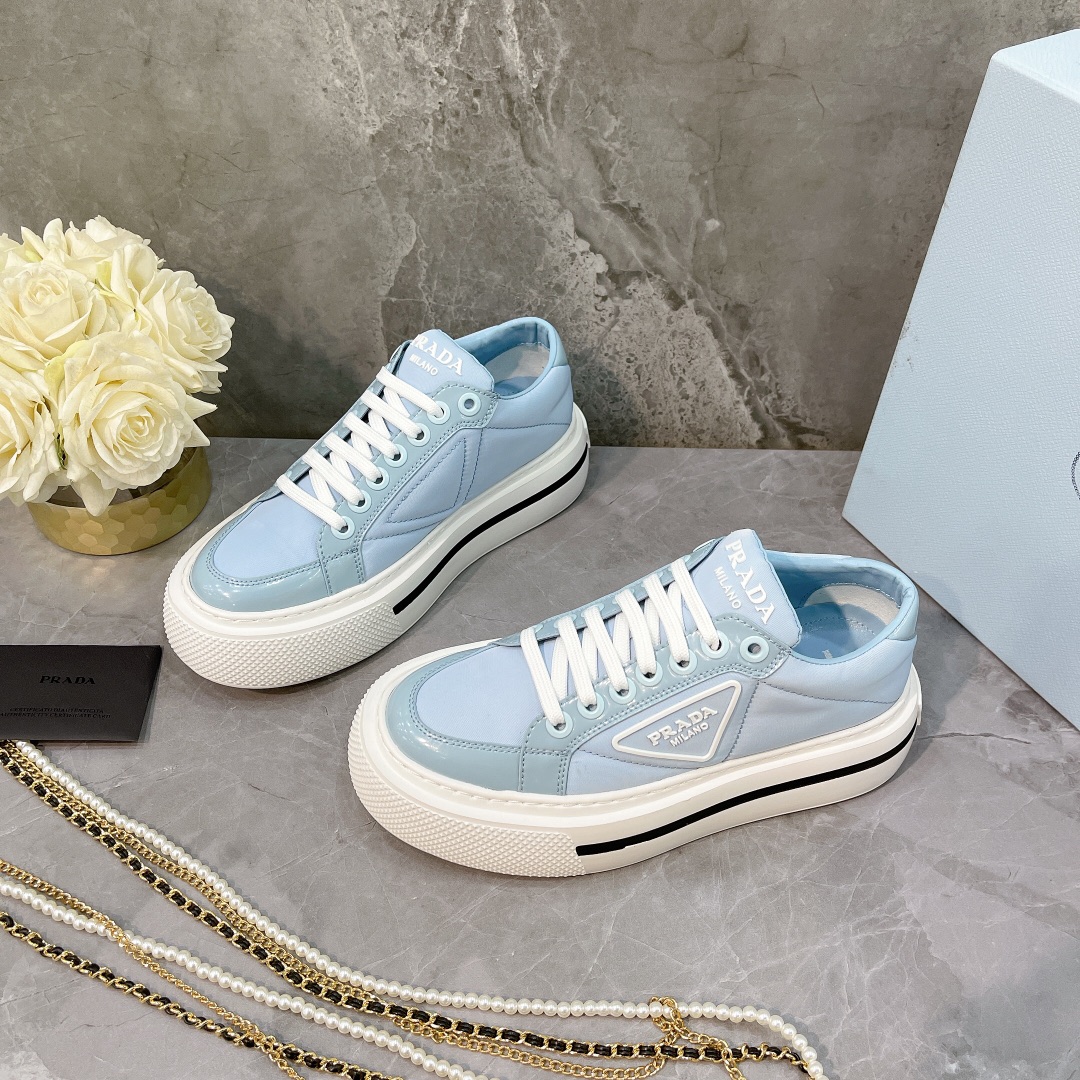 Men Women P*rada Top Sneaker ( )