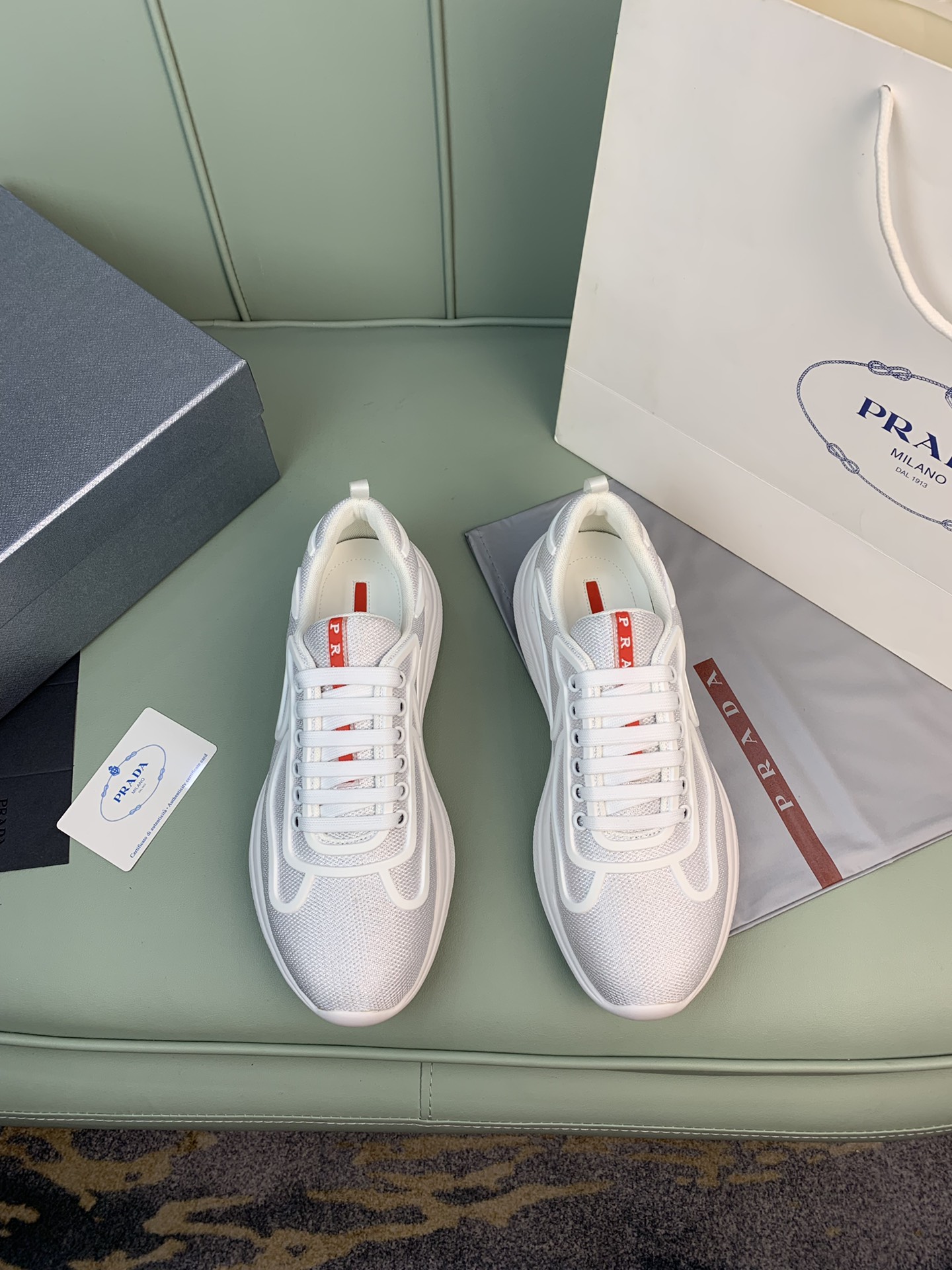 Men P*rada Top Sneaker ( )