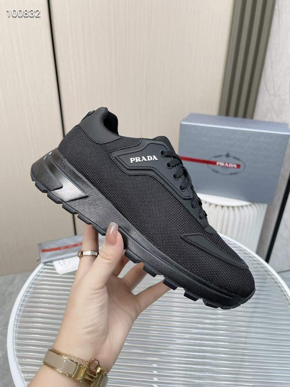 Men P*rada Top Sneaker （ ）