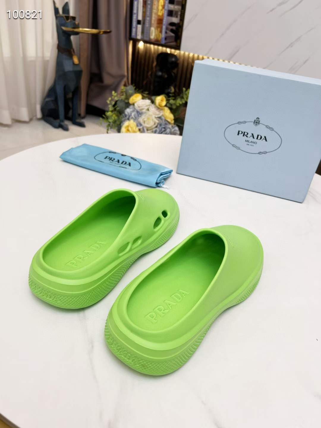 Men Women P*rada Top Slippers （ ）