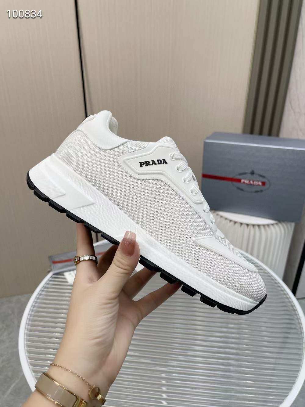 Men P*rada Top Sneaker （ ）