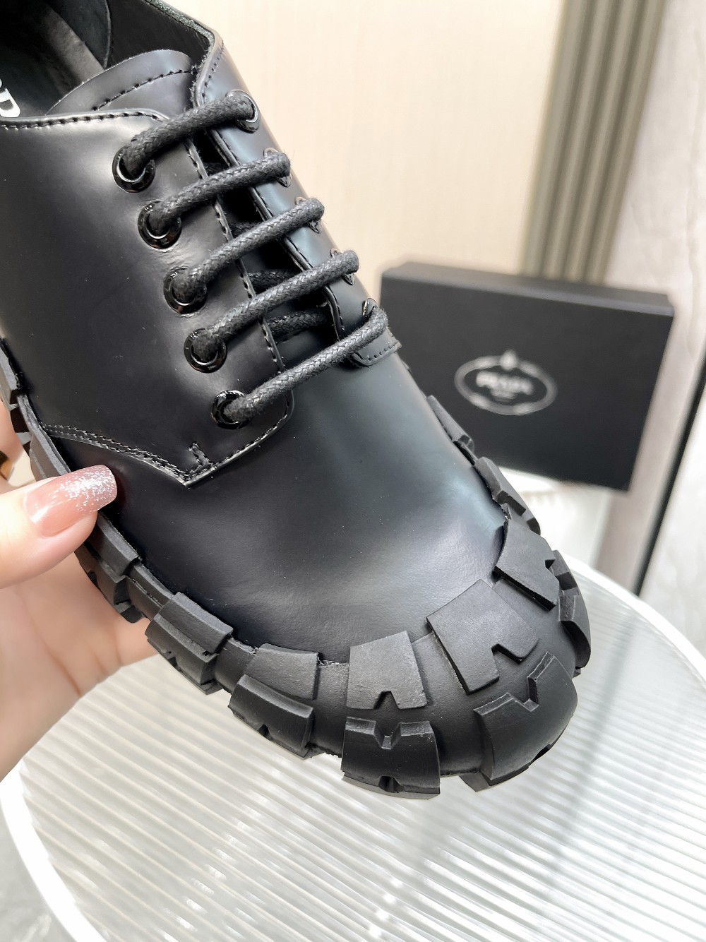 Men P*rada Top Sneaker （ ）