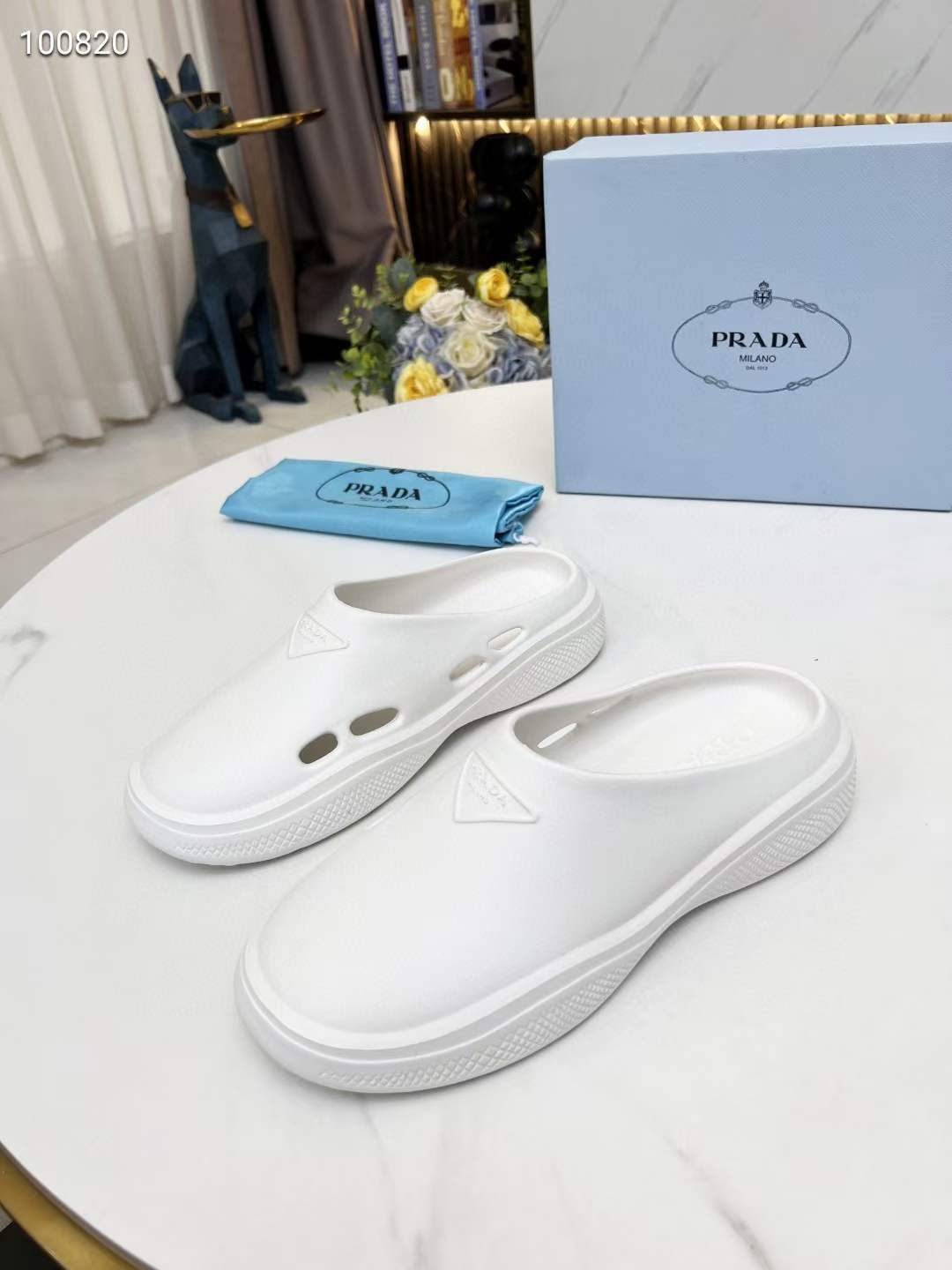 Men Women P*rada Top Slippers （ ）