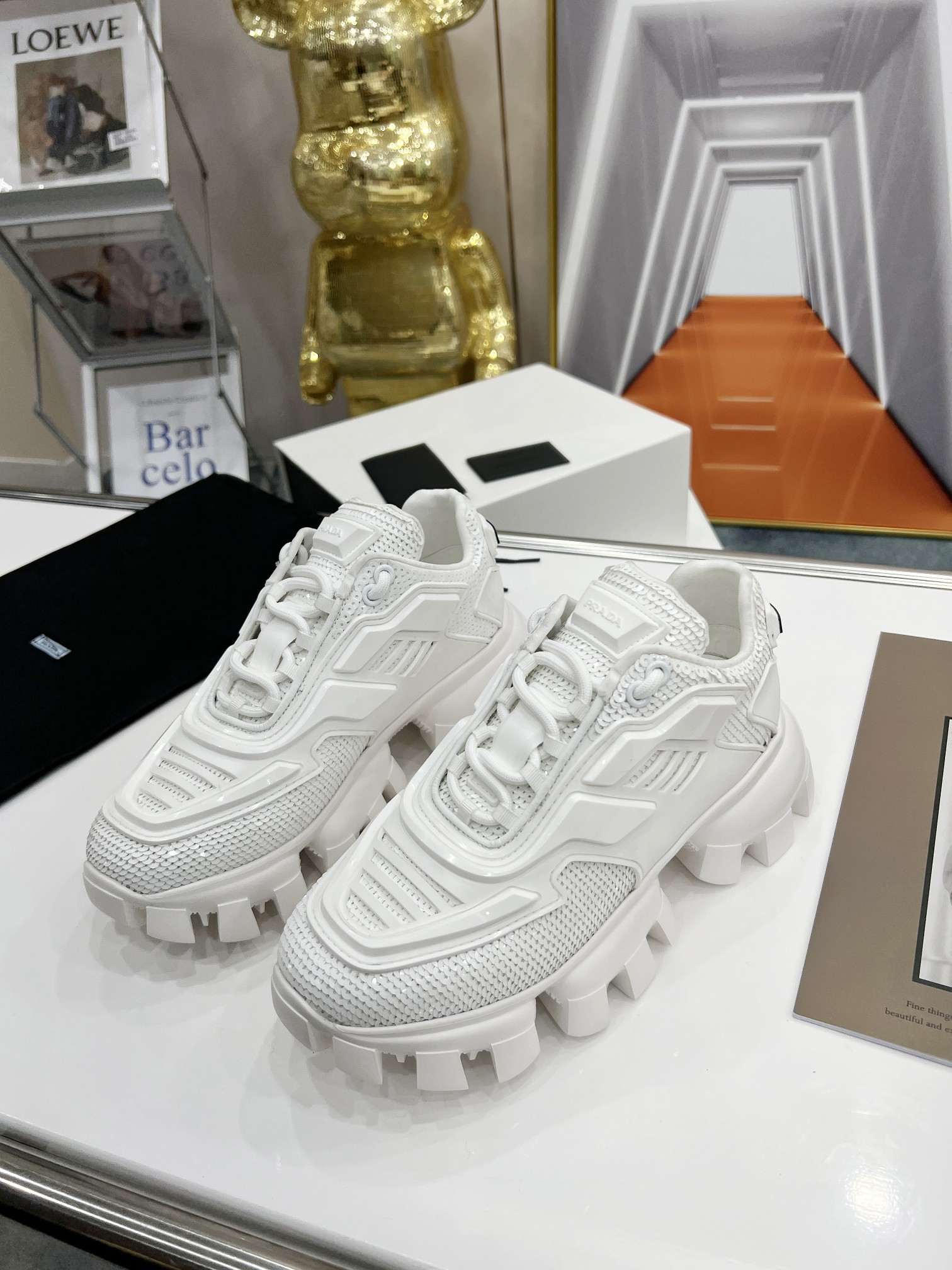 Men P*rada Top Sneaker （ ）