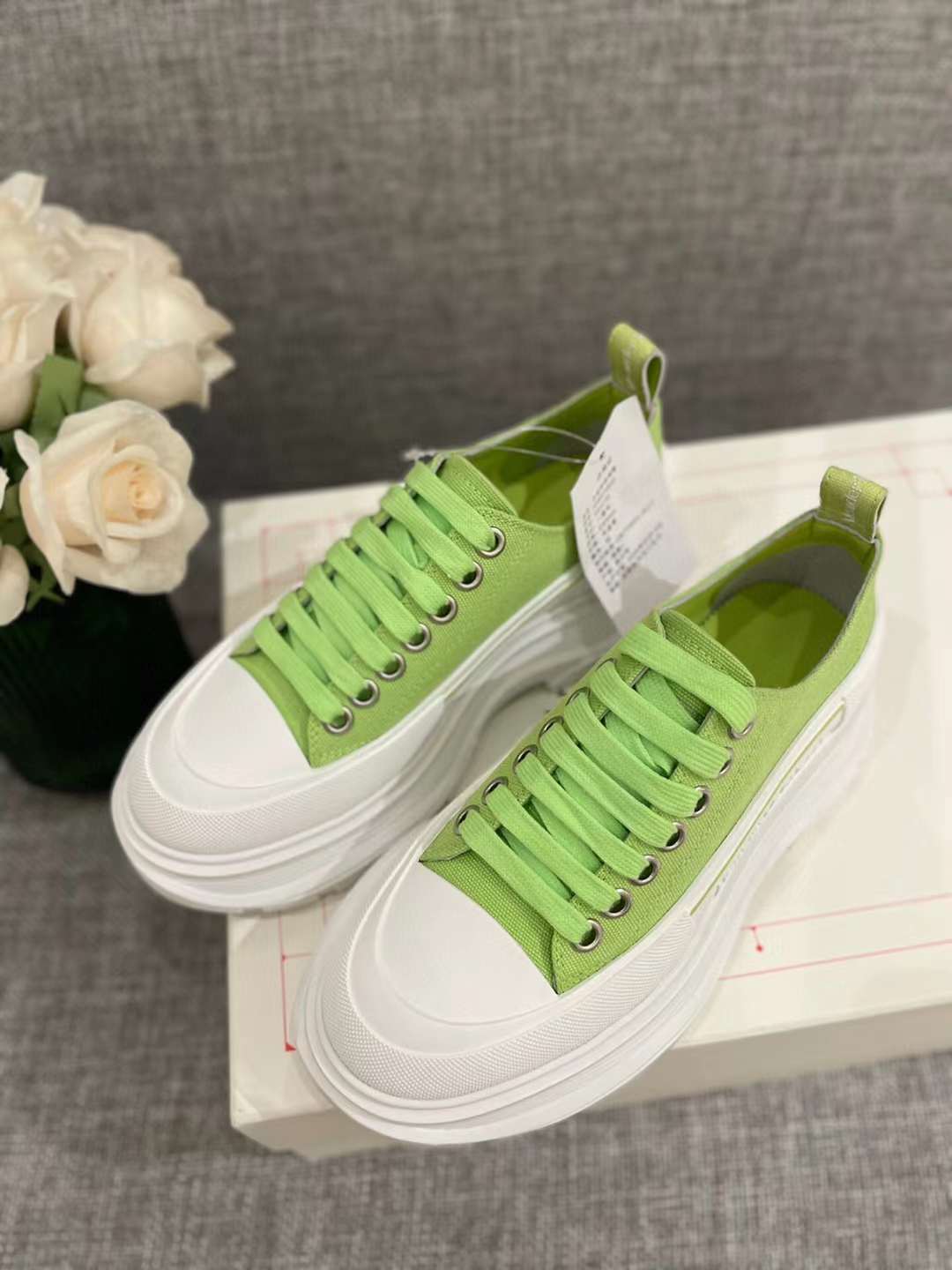 Men Women A*lexander M*cqueen Top Sneaker （ ）