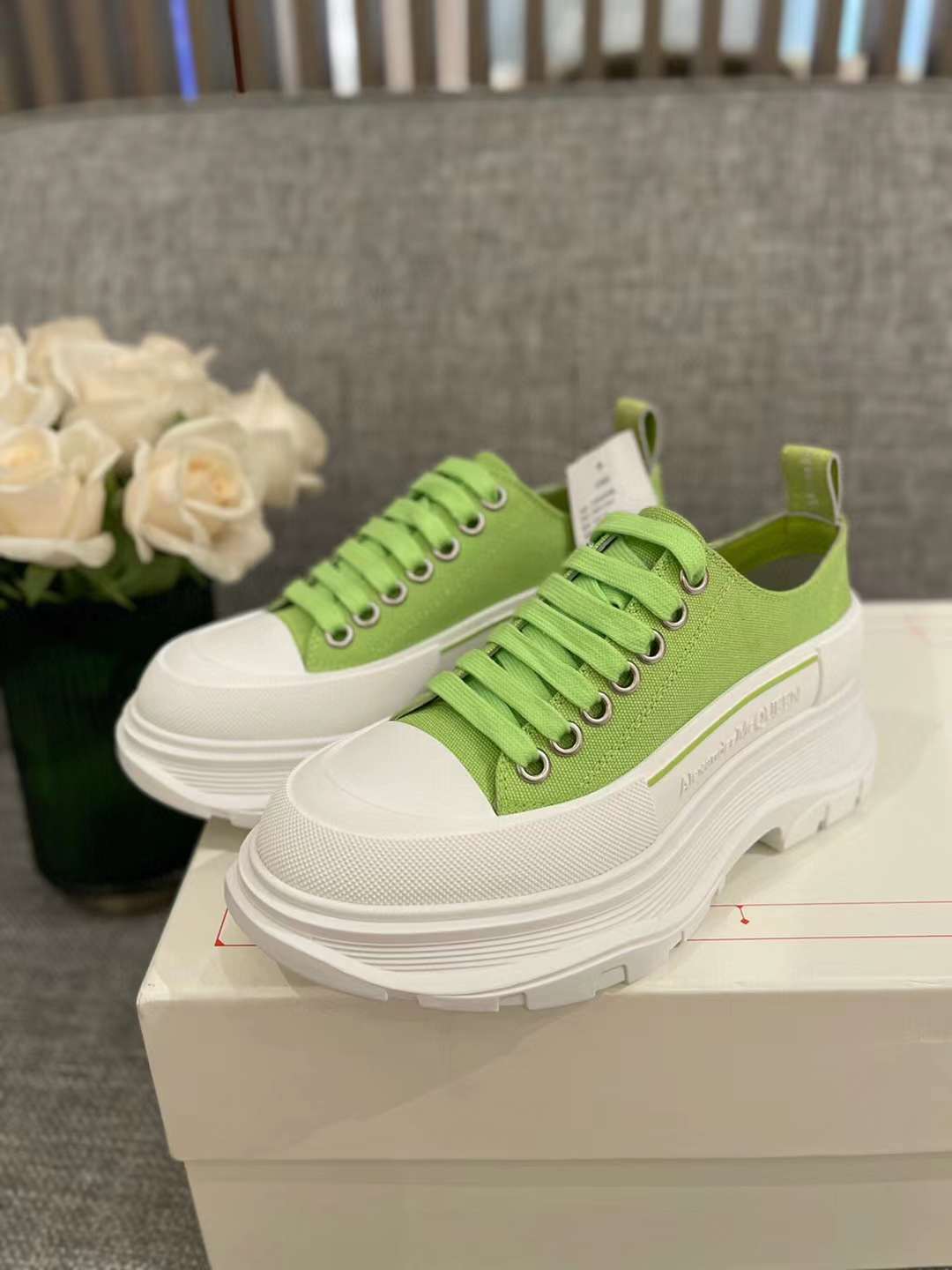 Men Women A*lexander M*cqueen Top Sneaker （ ）