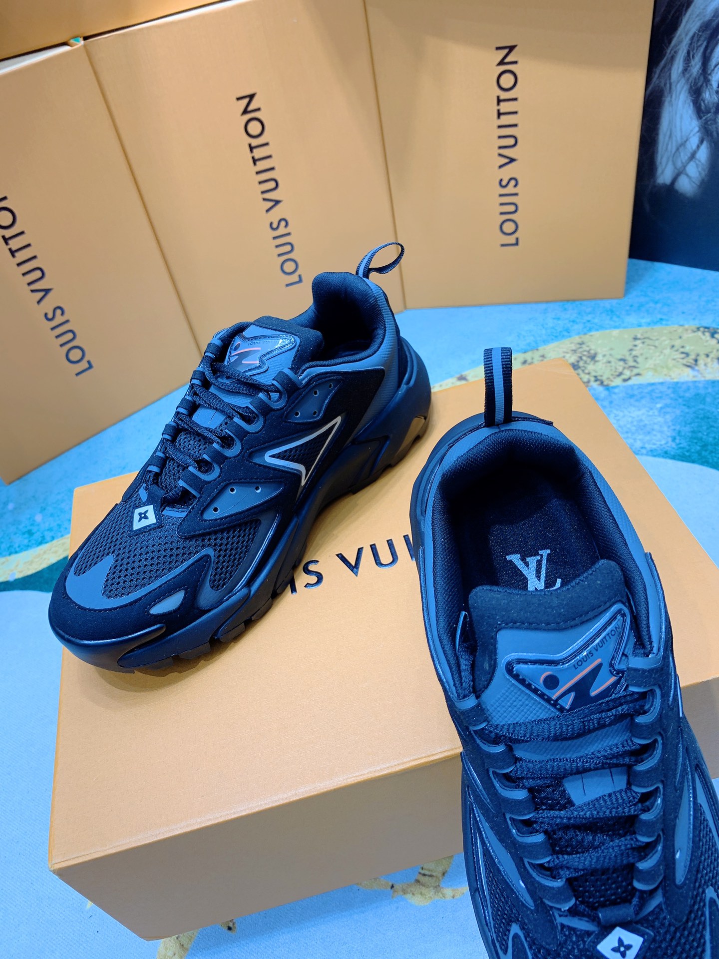 Men L*ouis V*uitton Top Sneaker