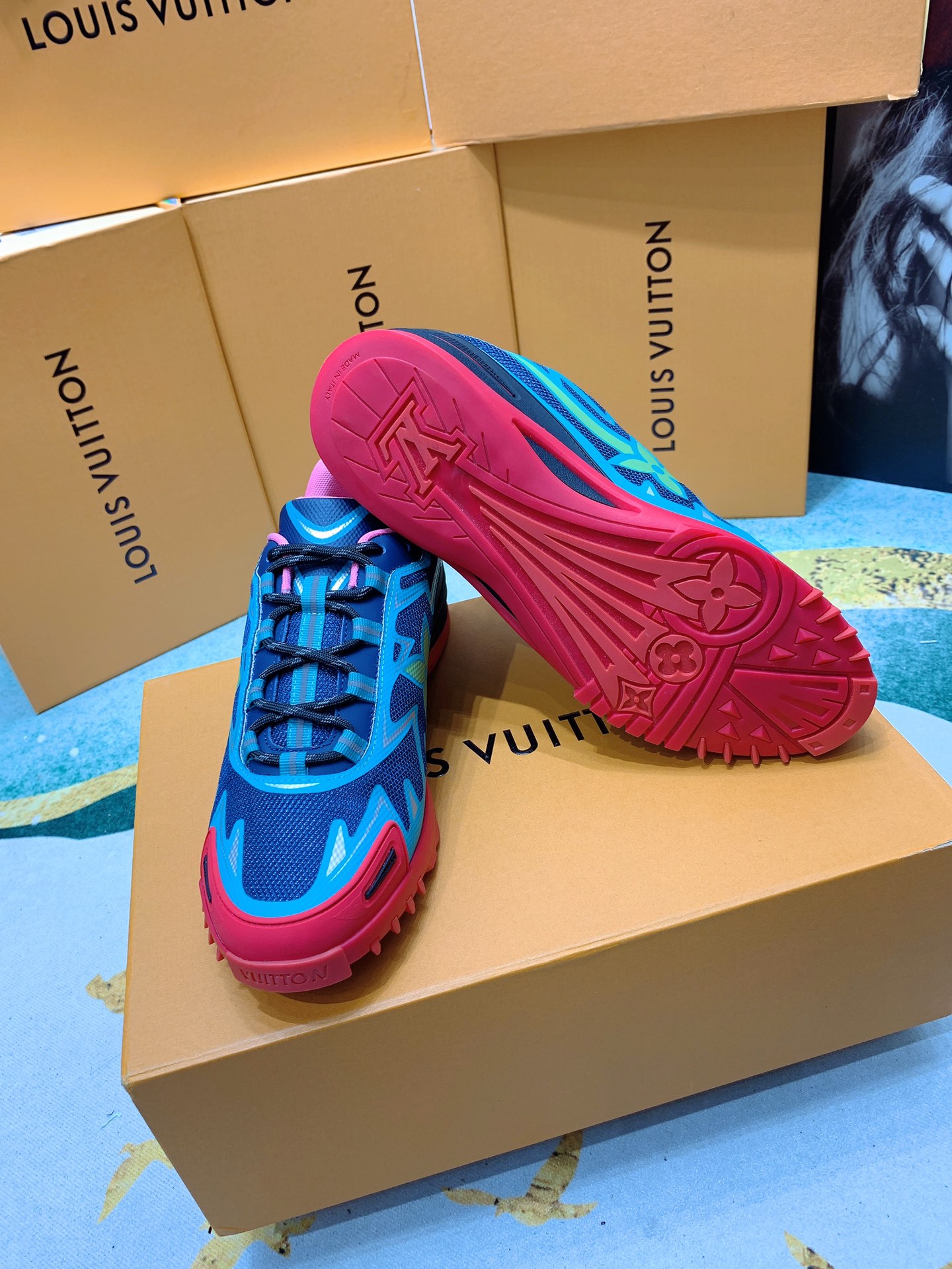 Men Women L*ouis V*uitton Top Sneaker Maikesneakers